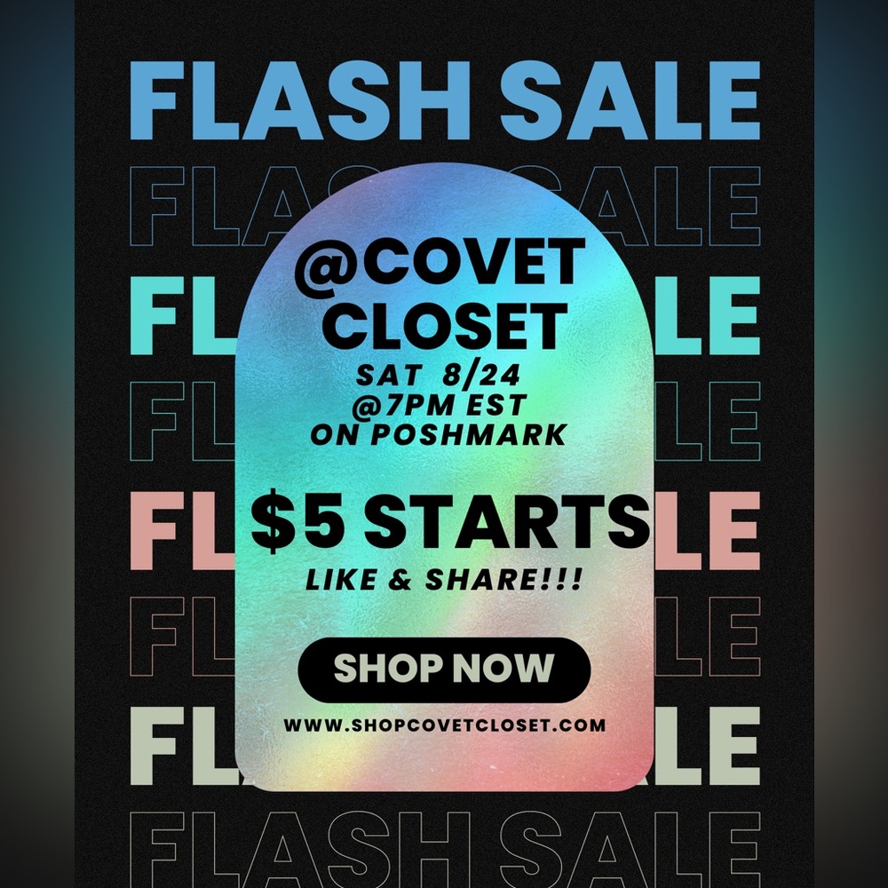 $5 Flash Sale Women’s Clothing and Accessories-